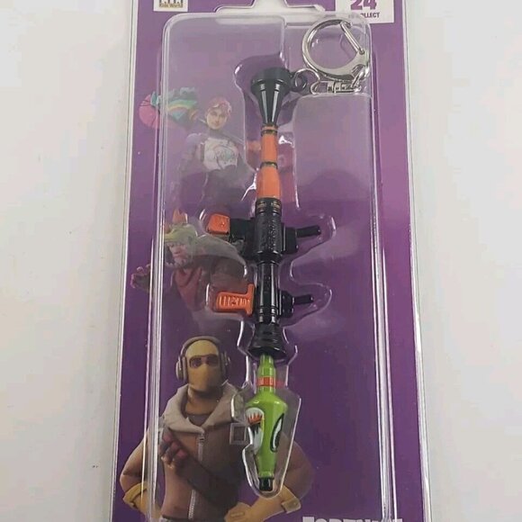 Fortnite Metal Keychain Rocket Launcher  Epic Games - Picture 1 of 2